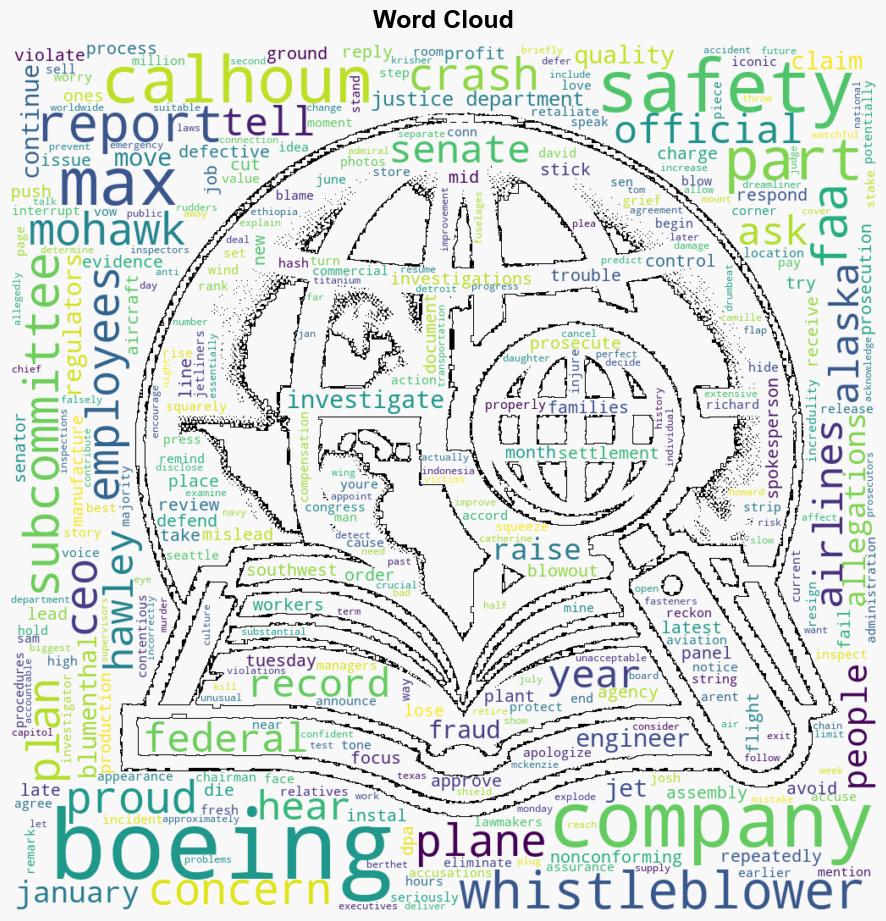 Boeings CEO is scheduled to field questions about plane safety from US senators - Yahoo Entertainment - Image 1