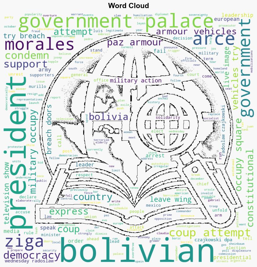 Bolivian general arrested after failed coup attempt - Yahoo Entertainment - Image 1