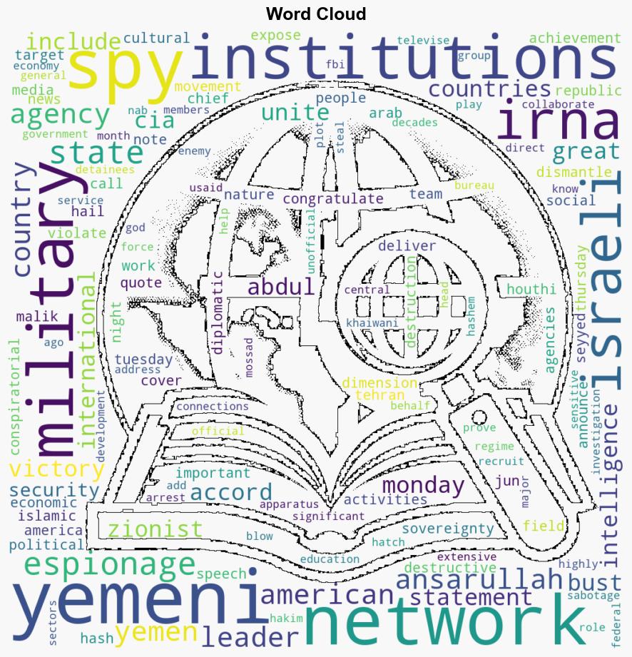 Busting USZionist spy network in Yemen great victory Ansarullah leader - Globalsecurity.org - Image 1