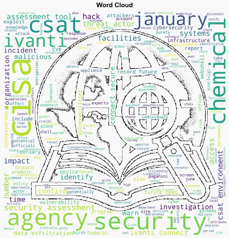 CISA confirmed that its CSAT environment was breached in January - Securityaffairs.com - Image 1