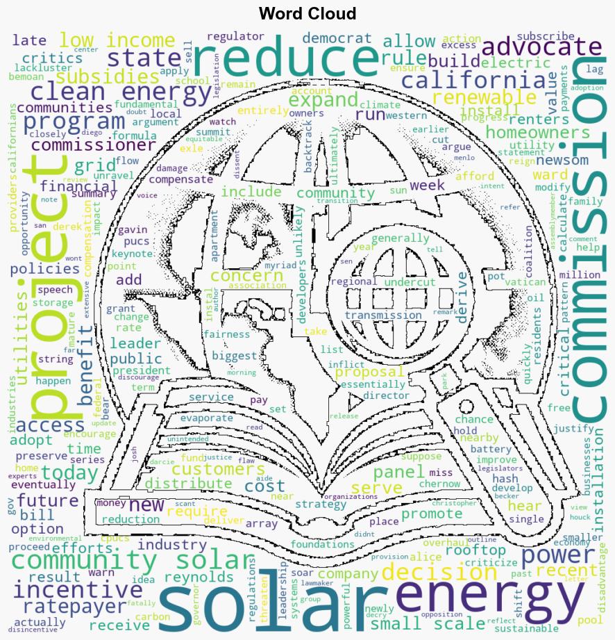 California sides with big utilities trimming incentives for community solar - CALmatters - Image 1