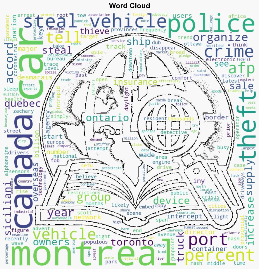 Canada faces national crisis of rising car thefts - Japan Today - Image 1