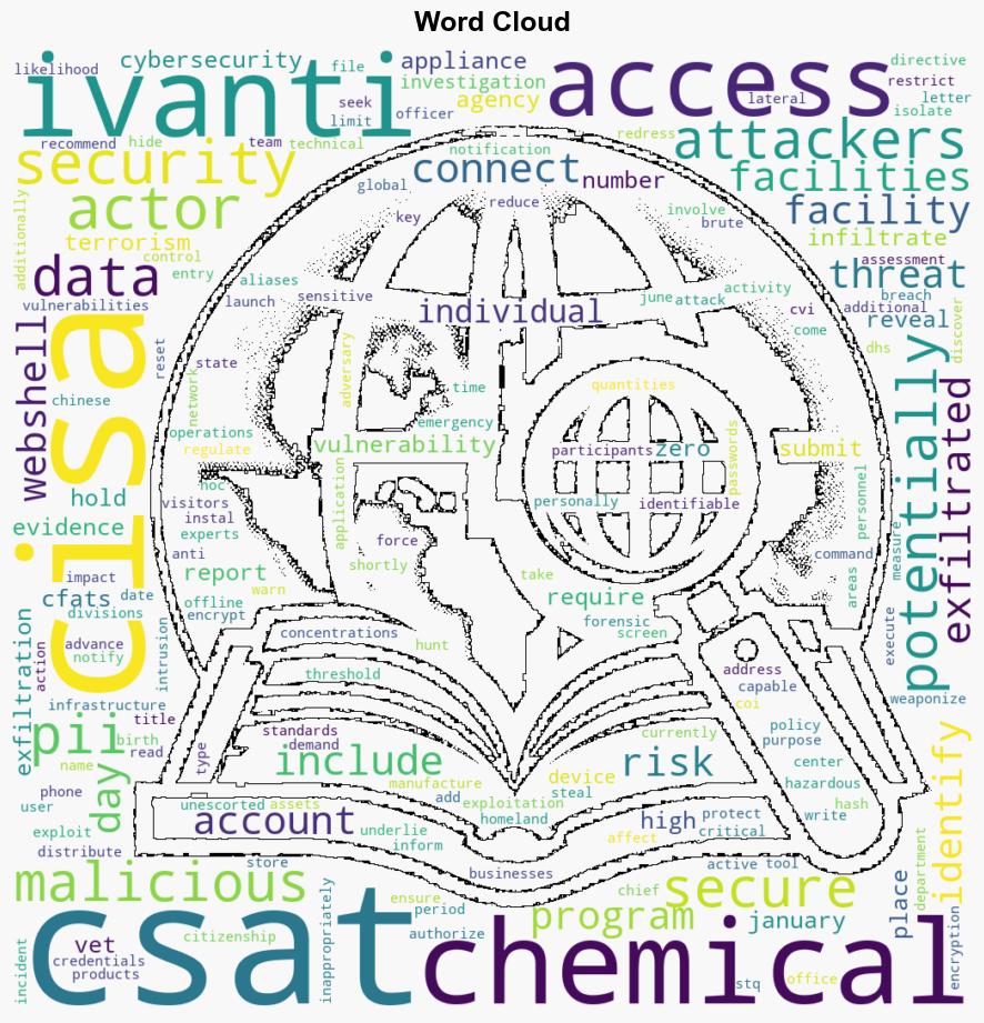 Chemical Facilities Warned of Possible Data Exfiltration Following CISA Breach - Infosecurity Magazine - Image 1