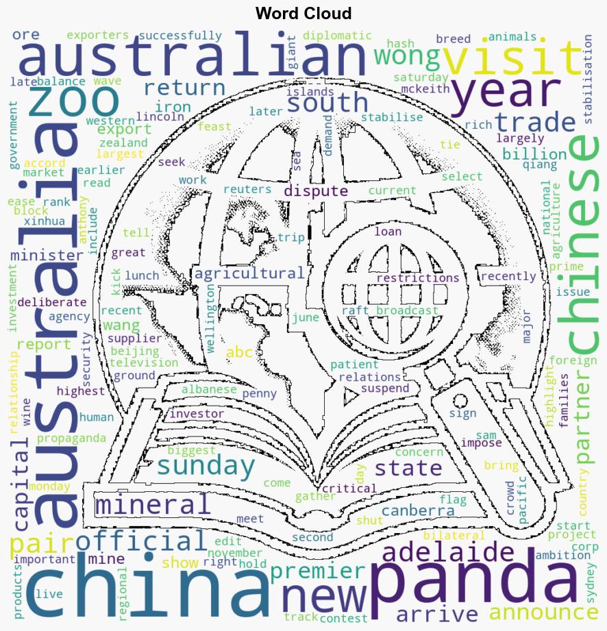 China Premier Li starts Australia trip with Adelaide panda announcement - Marketscreener.com - Image 1
