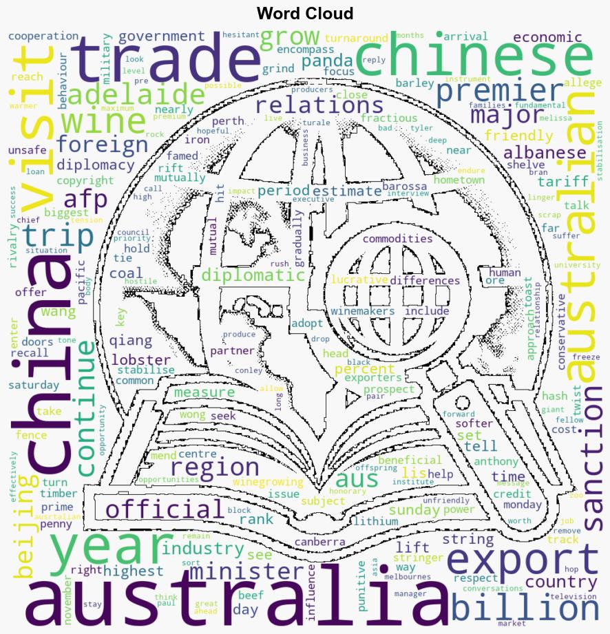 Chinese Premier Li touts trade in rare Australia visit - Digital Journal - Image 1