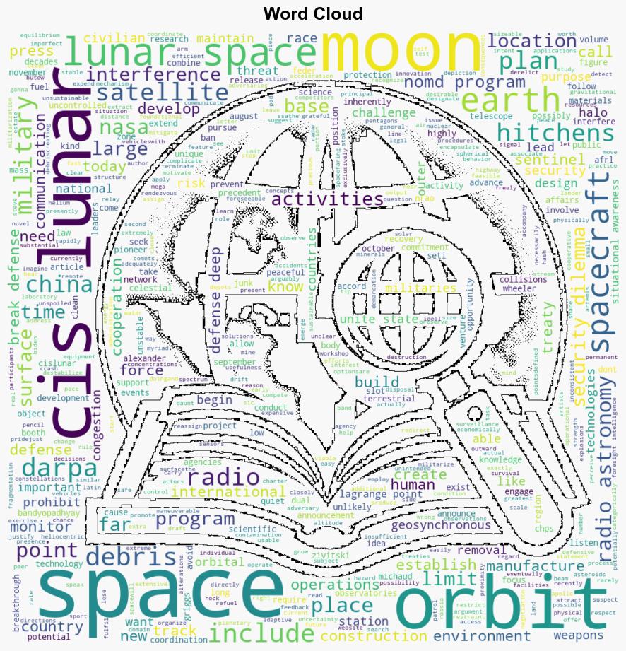 Cislunar space and the security dilemma - Bulletin of the Atomic Scientists - Image 1