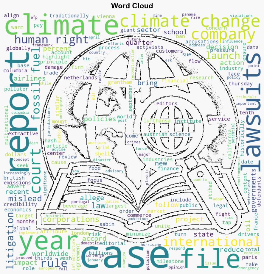 Climate lawsuits against companies on the rise report - Phys.Org - Image 1