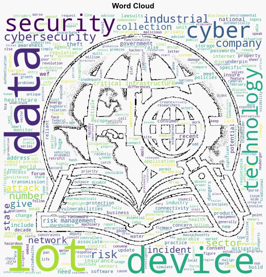 Companies Need to Be Aware of Cyber Risks Related to Proliferation of IoT - Insurance Journal - Image 1