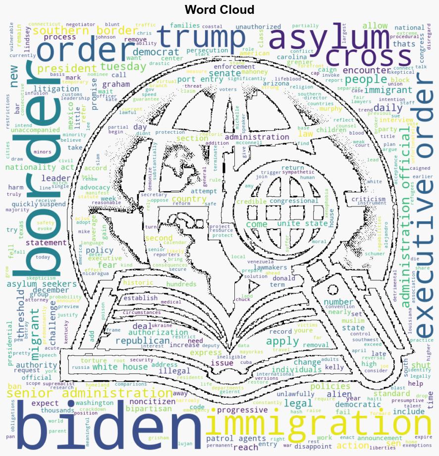 Executive order limiting asylum at the USMexico border to be signed by Biden - Scdailygazette.com - Image 1