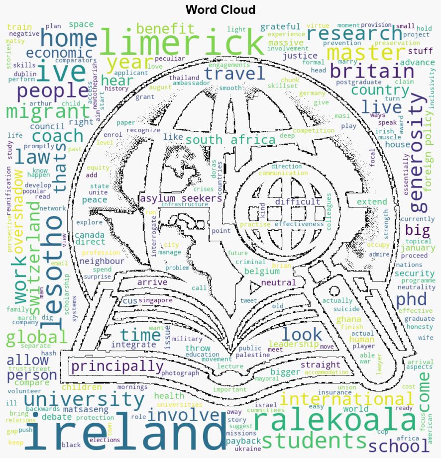 From Lesotho to Limerick Ive found Irish people to be very kind very loving people - The Irish Times - Image 1