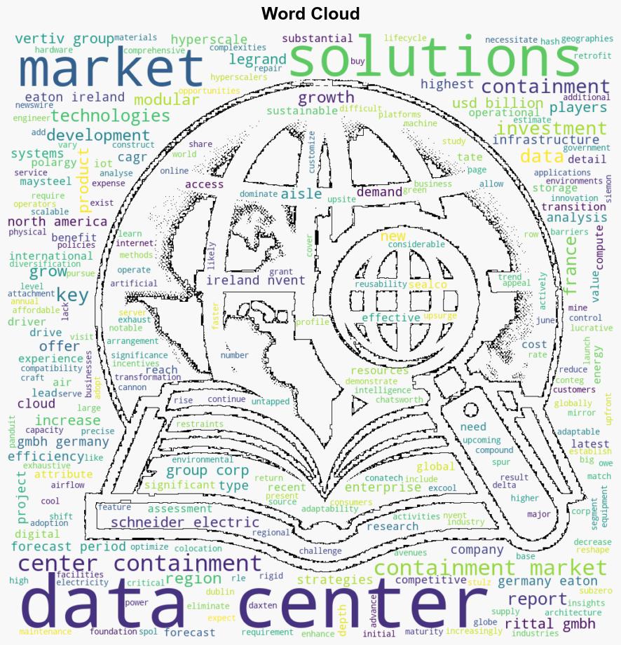 Global Data Center Containment Market Forecast 20242029 with Vertiv Rittal Eaton nVent Legrand Schneider Electric Sealco Maysteel Tate Polargy Dominating the 36 Billion Industry - GlobeNewswire - Image 1