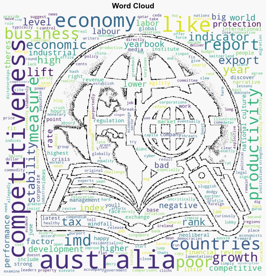 Global bullshit index Australia and the clichs of competitiveness - Crikey - Image 1