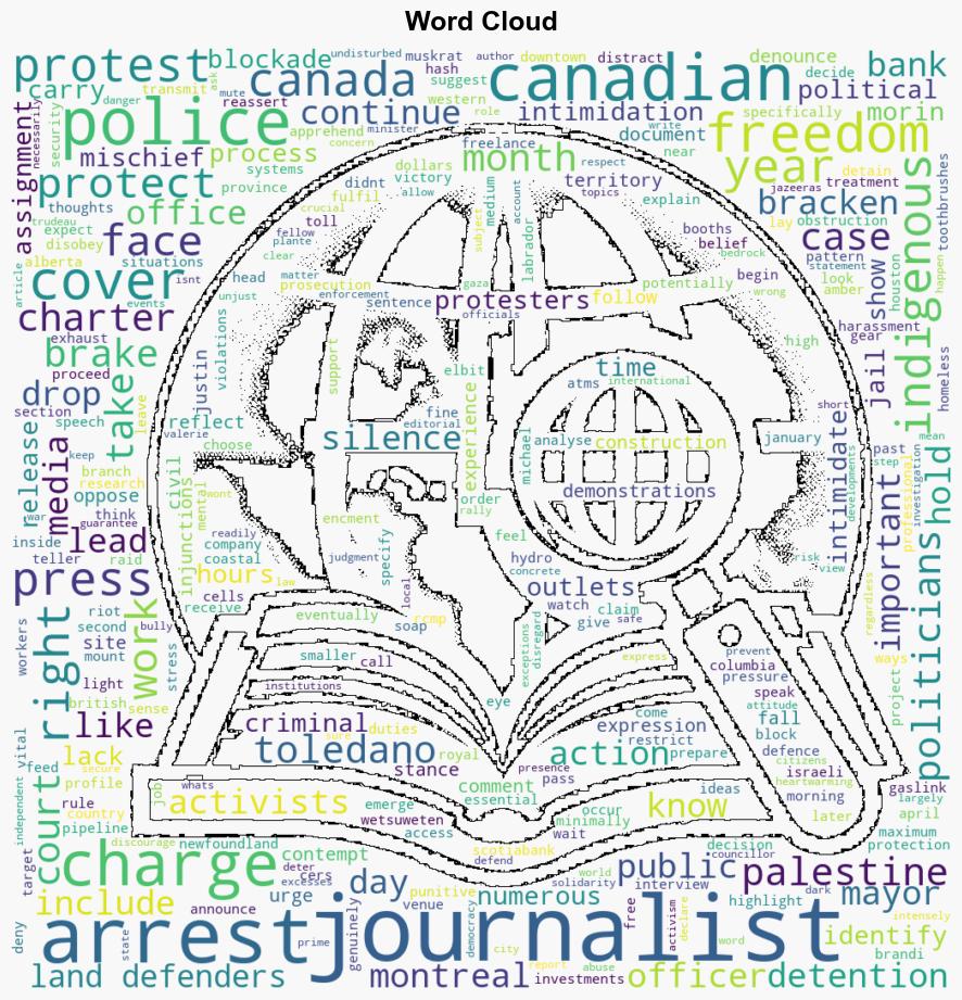 In Canada a pattern of police intimidation of journalists is emerging - Al Jazeera English - Image 1