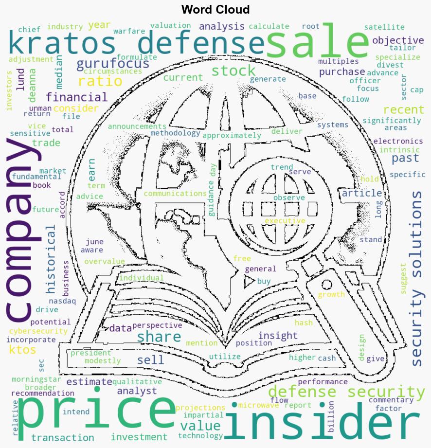 Insider Sale at Kratos Defense Security Solutions Inc KTOS - Yahoo Entertainment - Image 1