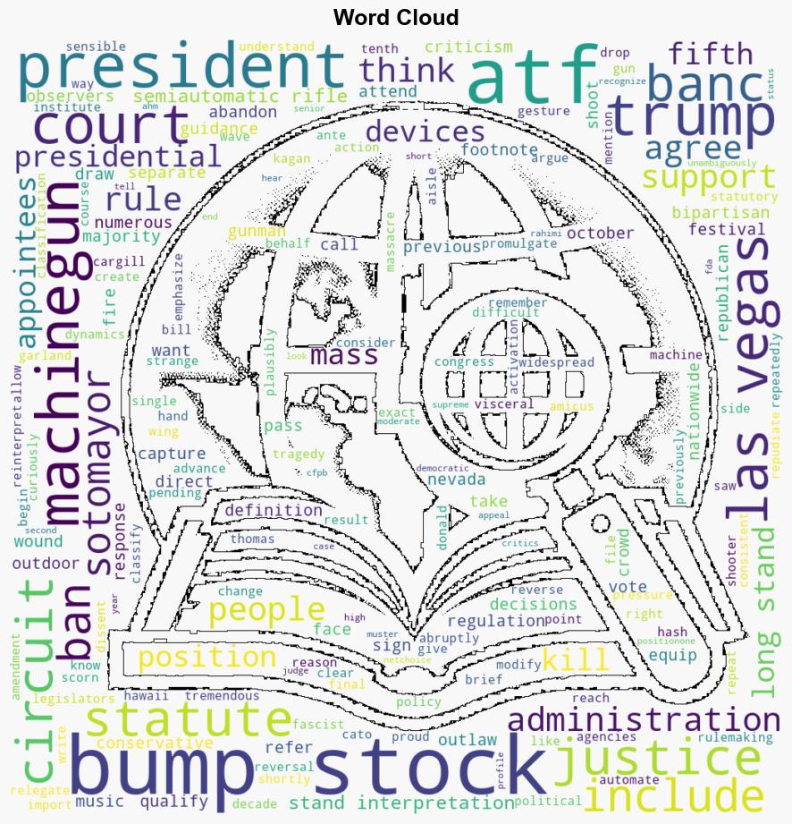 Justice Thomas Reverses President Trumps Executive Overreach in Cargill v Garland - Reason - Image 1