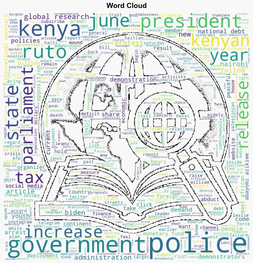 Kenyan Police Under Scrutiny After Crackdown on Demonstrations Opposing Tax Hikes - Globalresearch.ca - Image 1