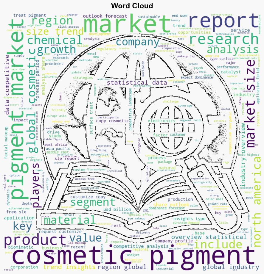 Latest Global Cosmetic Pigments Market SizeShare Worth USD 49 Billion by 2033 at a 64 CAGR Custom Market Insights Analysis Outlook Leaders Report Trends Forecast Segmentation Growth Growth Rate Value - GlobeNewswire - Image 1