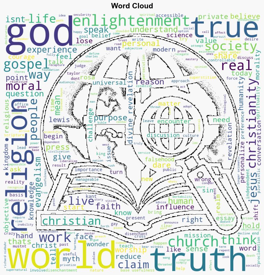 Live My Truth The Gospel in an Age of Privatized Faith - Thegospelcoalition.org - Image 1