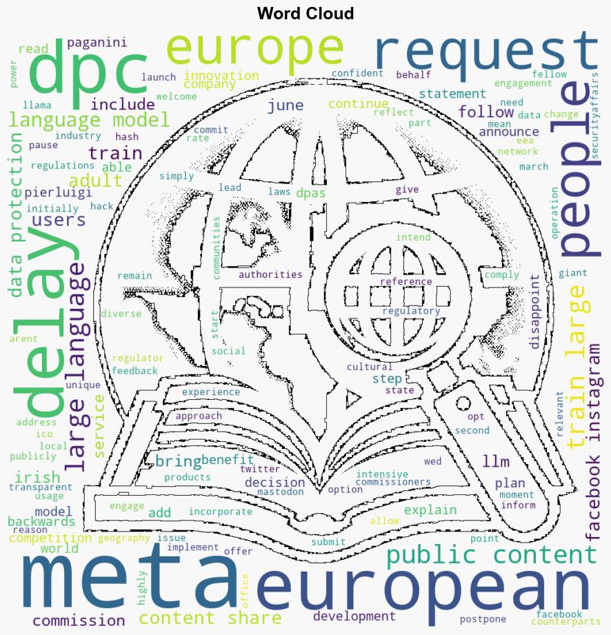 Meta delays training its AI using public content shared by EU users - Securityaffairs.com - Image 1