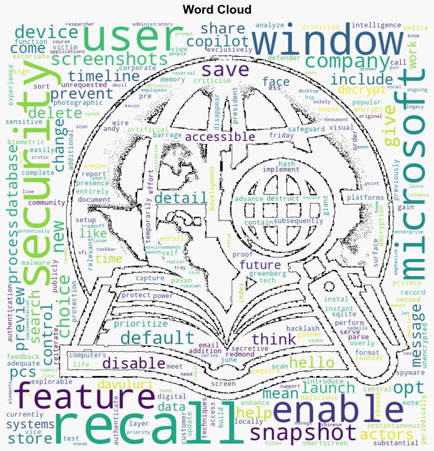 Microsoft Revamps Controversial AIPowered Recall Feature Amid Privacy Concerns - Internet - Image 1