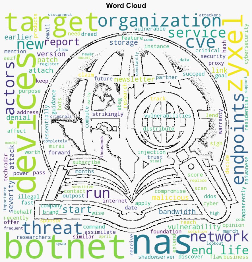 Miraiesque botnet is hitting Zyxel NAS devices - TechRadar - Image 1