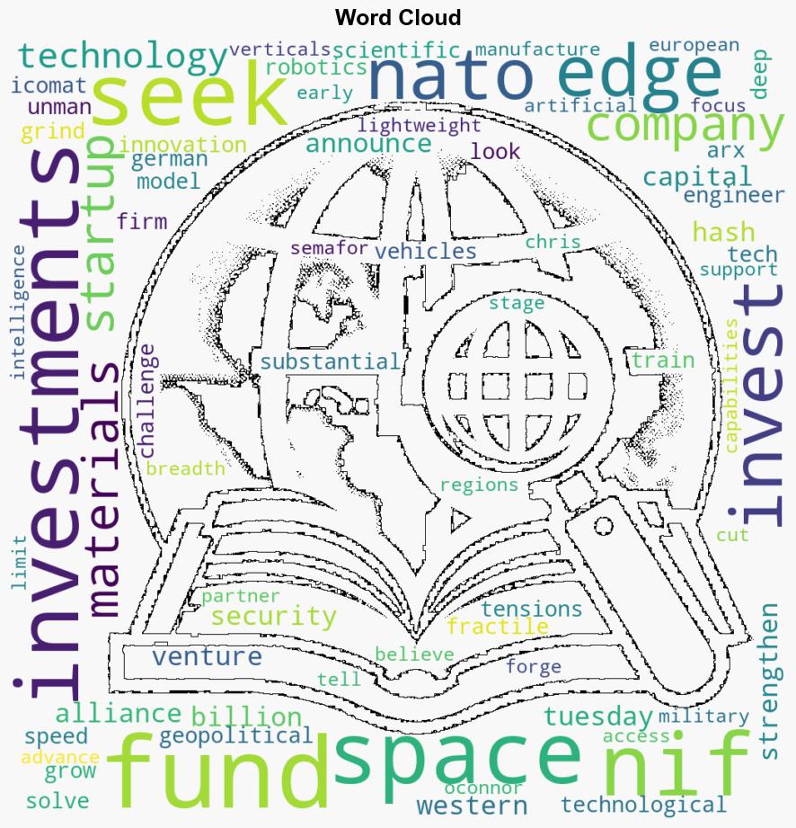 NATO venture capital fund makes first investments to boost defense tech - Semafor.com - Image 1