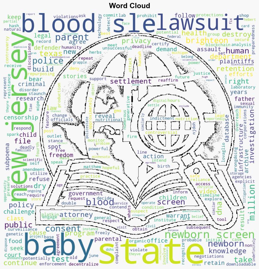 New Jersey doubles down on unconstitutional newborn screening policy despite lawsuit over privacy violations - Naturalnews.com - Image 1