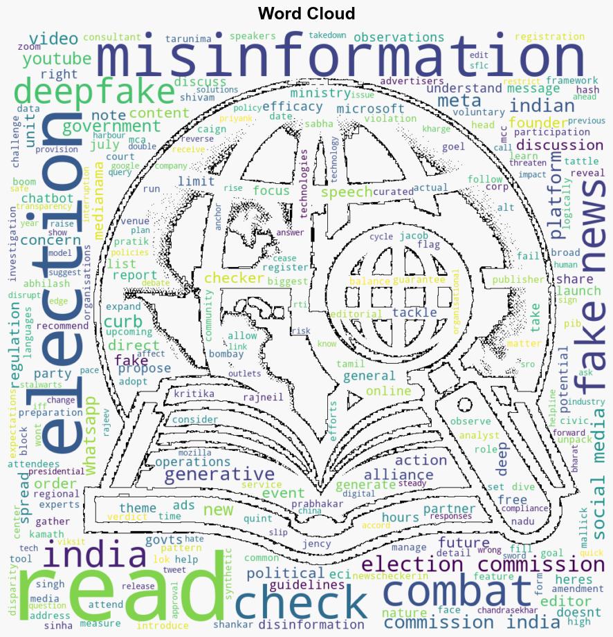 Reading List Factchecking and Combating Misinformation in Elections July 3 2024 - MediaNama.com - Image 1