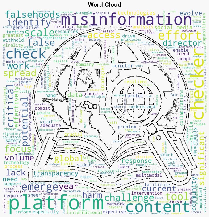 Structural problems with tech platforms prevent factcheckers from focusing on harm and virality - Poynter - Image 1