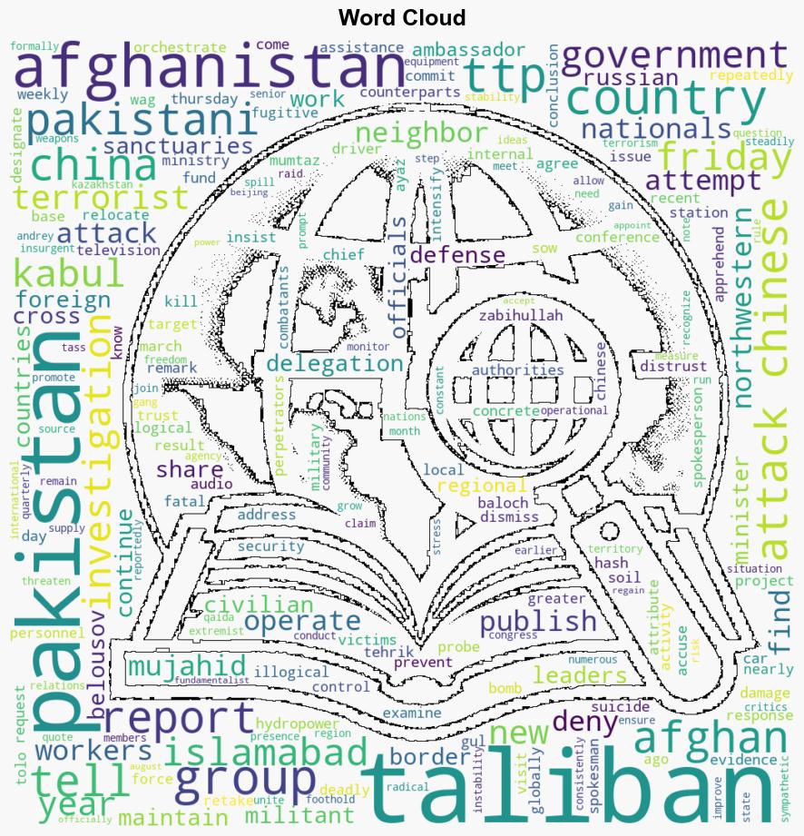 Taliban accuse Pakistan of sowing distrust between Afghanistan China - Globalsecurity.org - Image 1