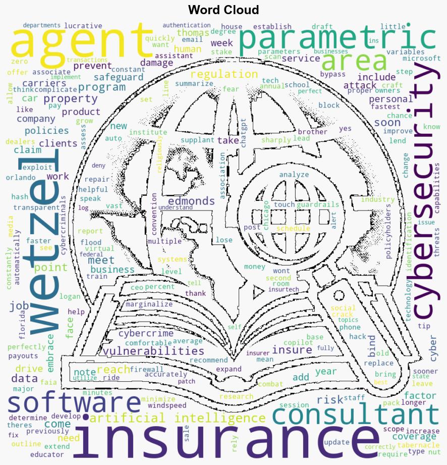 Thanks to AI Industry will Soon See Big Jump in Parametric Insurance Consultant Says - Insurance Journal - Image 1