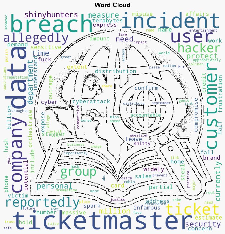 Ticketmaster Suffers Massive Data Breach 560M Users Details Exposed - Trendingger.com - Image 1