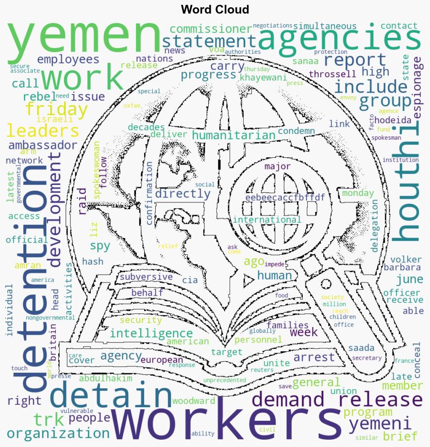 UN leaders agencies demand release of aid workers in Yemen - Globalsecurity.org - Image 1