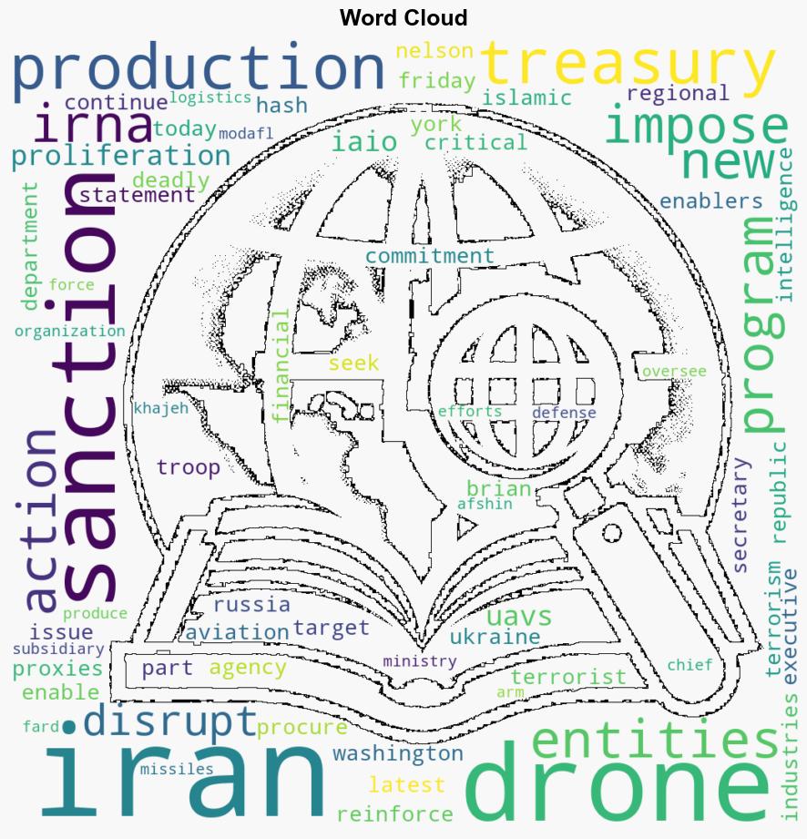 US imposes more sanctions on enablers of Irans Drone production - Globalsecurity.org - Image 1