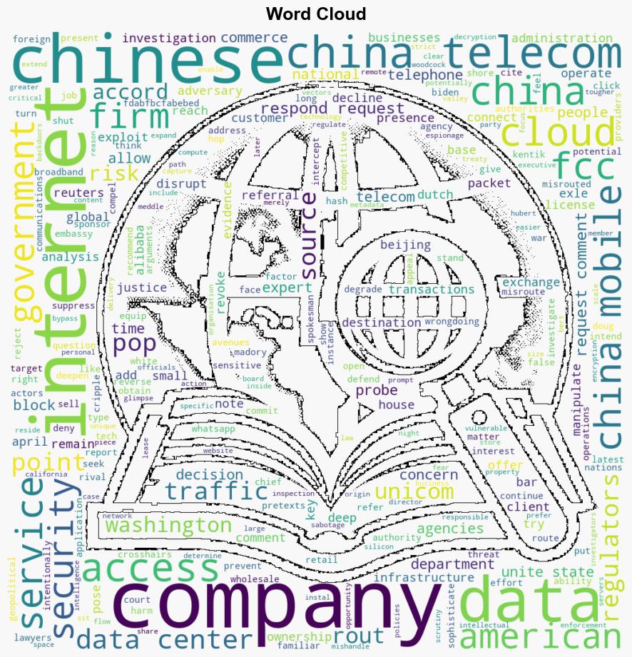 US probing Chinese telecom cos over risks to American data privacy - Business Standard - Image 1