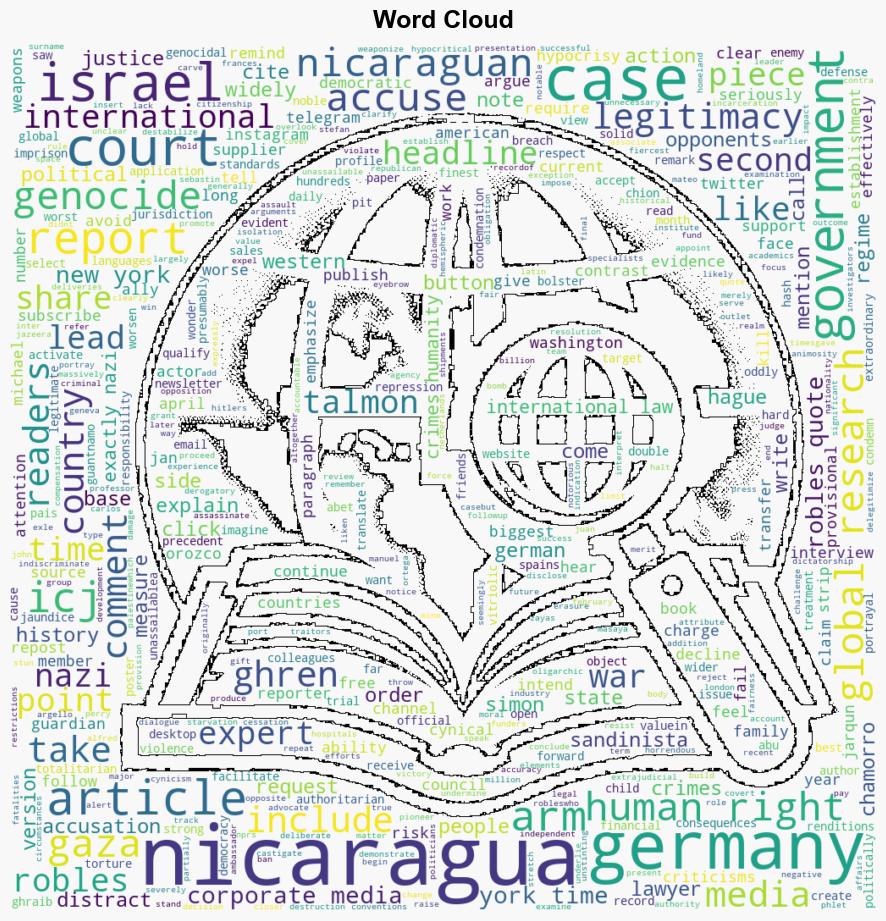 When Nicaragua Took Germany to Court Media Put Nicaragua in the Dock - Globalresearch.ca - Image 1