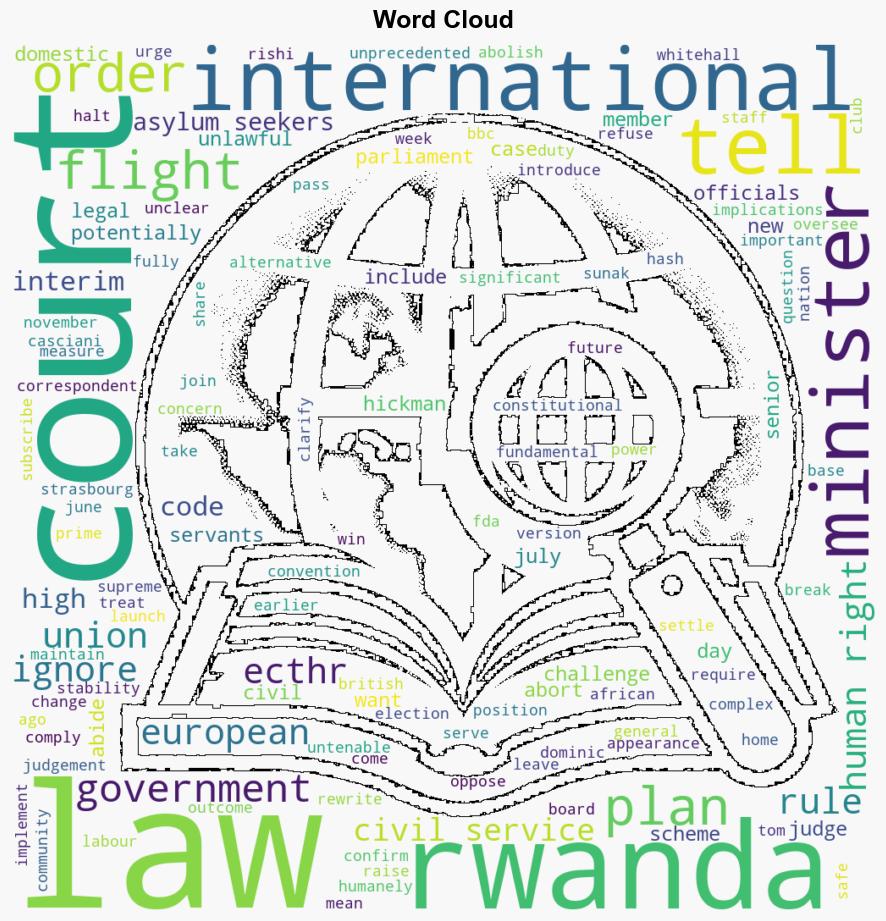 Whitehall union challenges Rwanda law - BBC News - Image 1