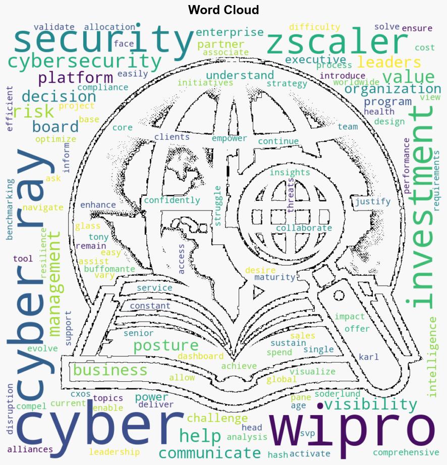 Wipro Cyber XRay empowers CXOs to make optimized security investment decisions - Help Net Security - Image 1