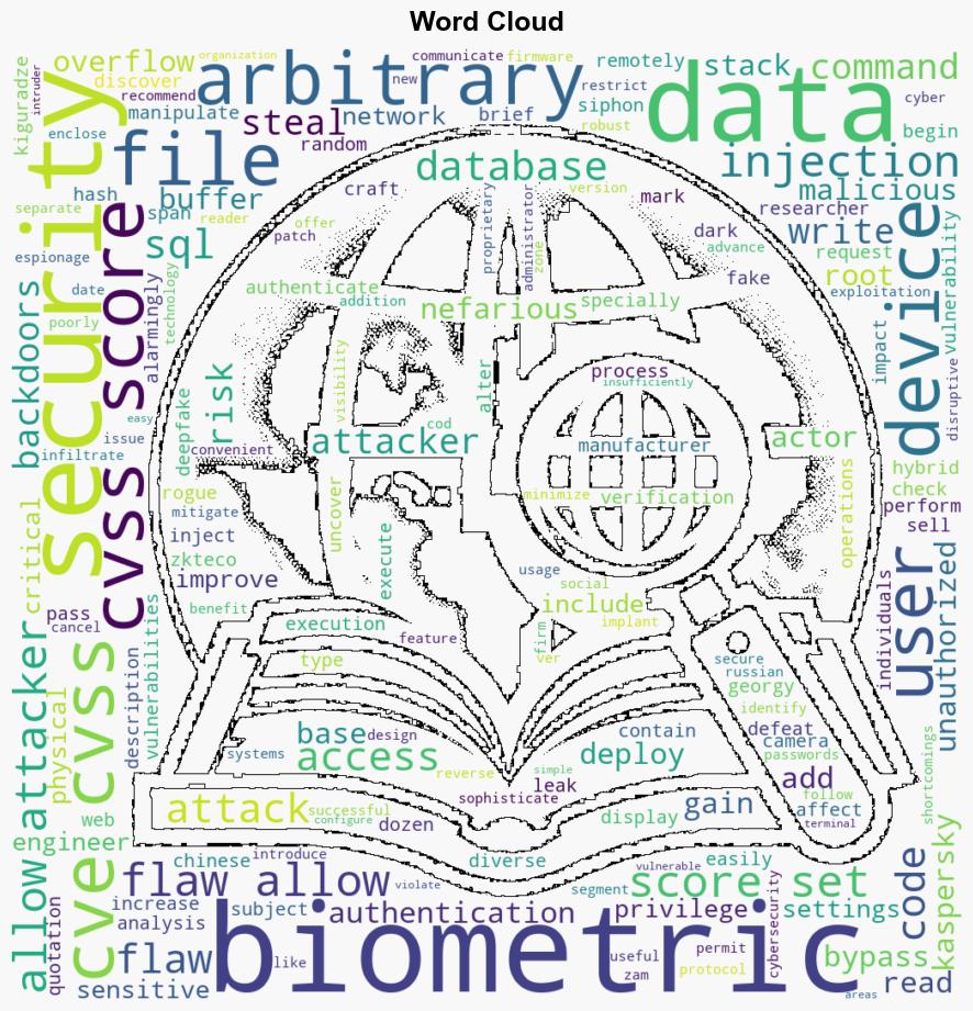 ZKTeco Biometric System Found Vulnerable to 24 Critical Security Flaws - Internet - Image 1