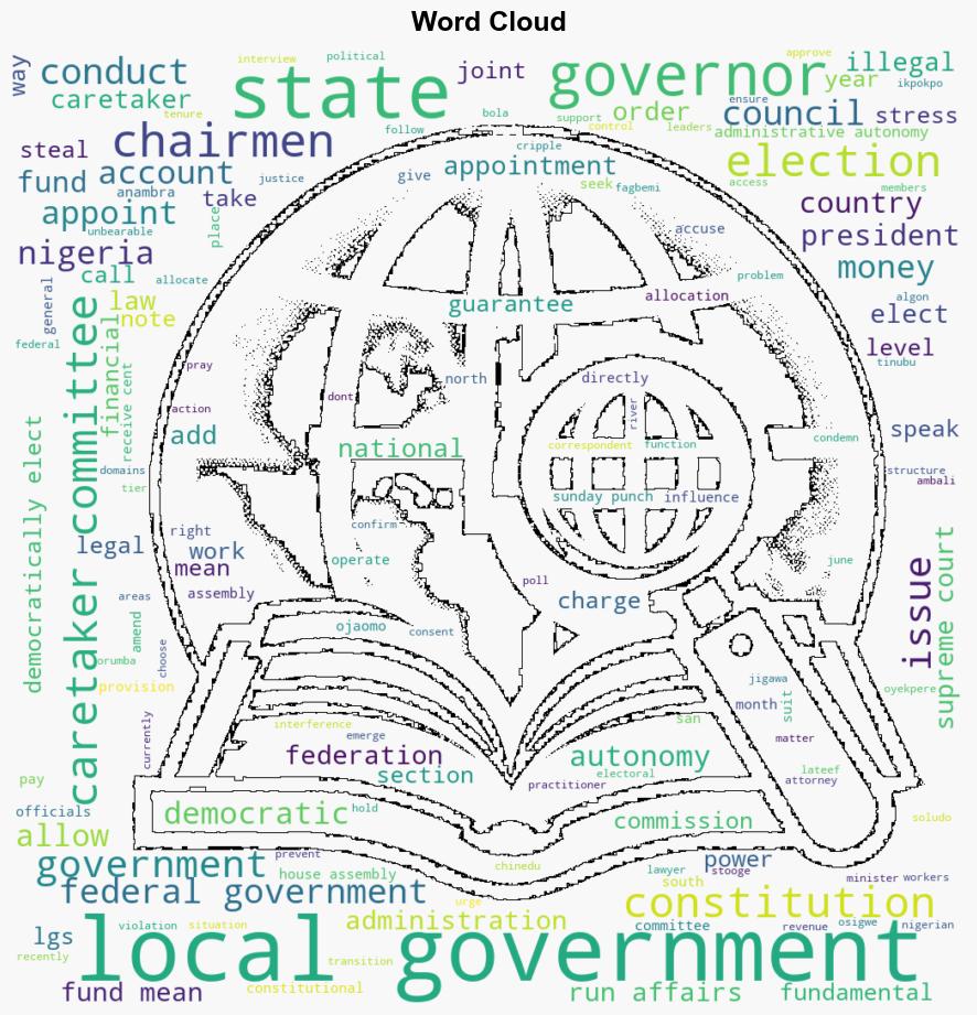 21 states run local govt areas with caretaker committees - The Punch - Image 1