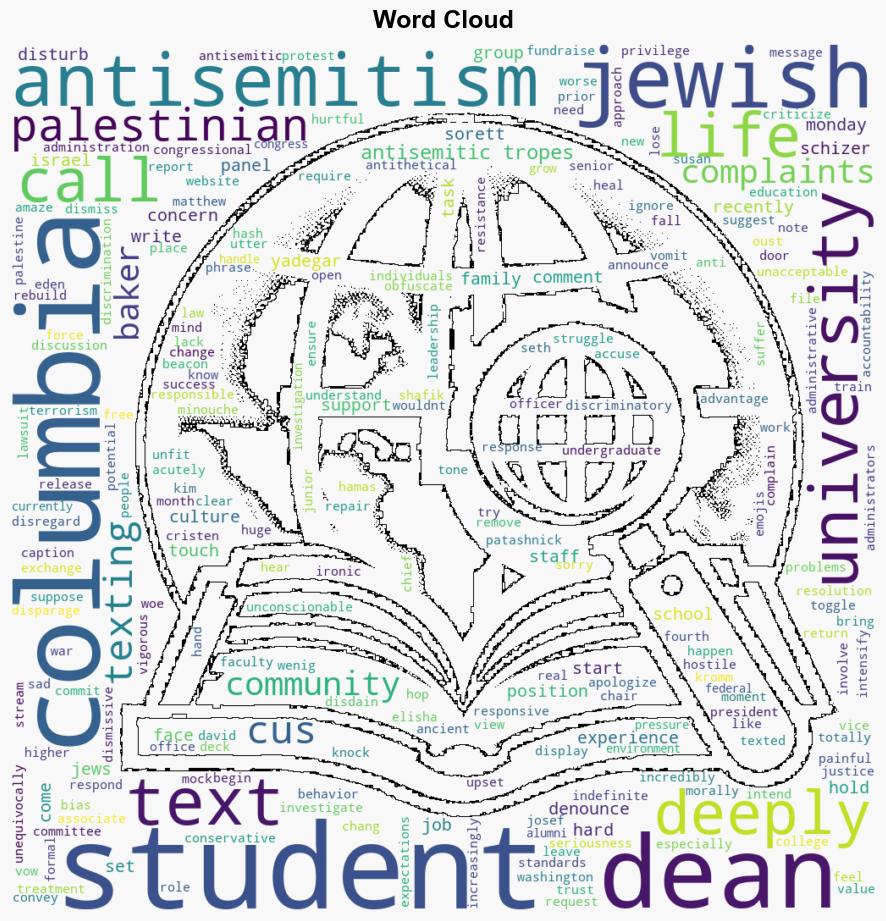 3 Columbia deans ousted for texts that touched on antisemitic tropes - NPR - Image 1