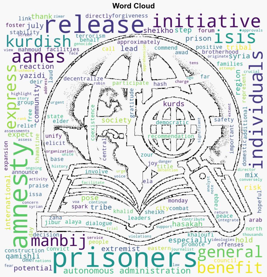 AANESs amnesty for ISISrelated prisoners sparks mixed reaction - Globalsecurity.org - Image 1