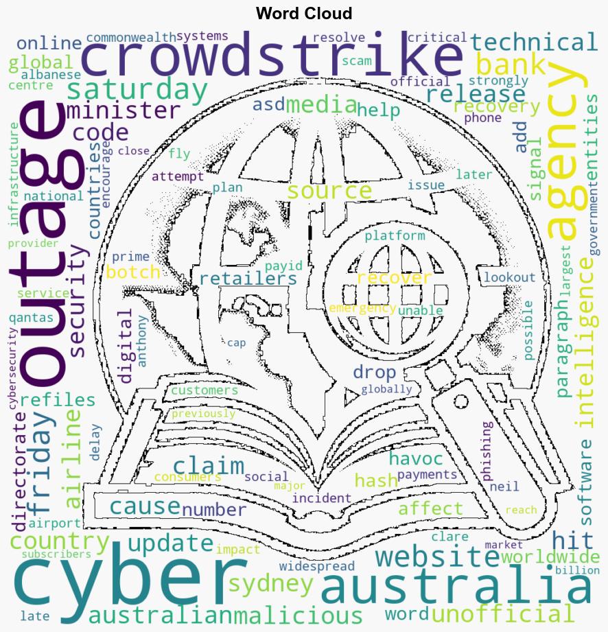 Australia warns of malicious websites after cyber outage - CNA - Image 1