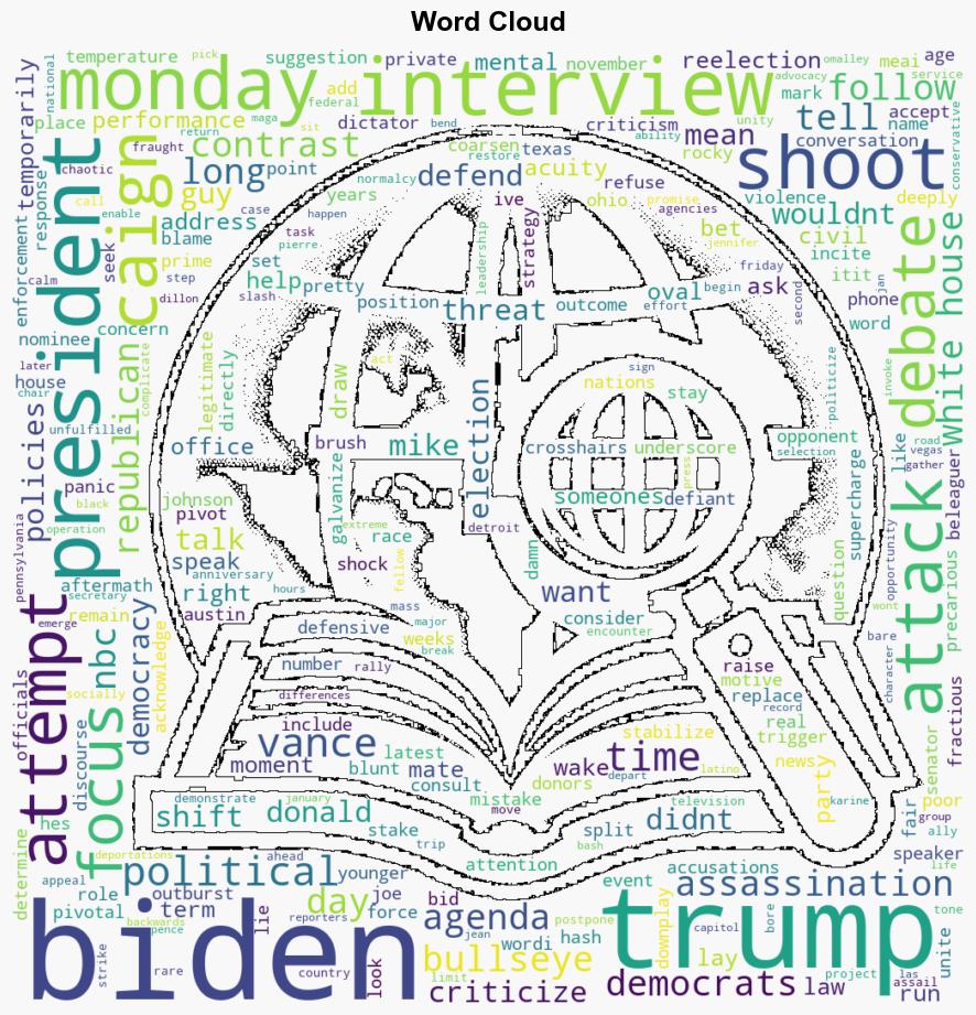 Biden Defends His Bullseye Remark and Criticizes Trumps Rhetoric in NBC Interview - Time - Image 1