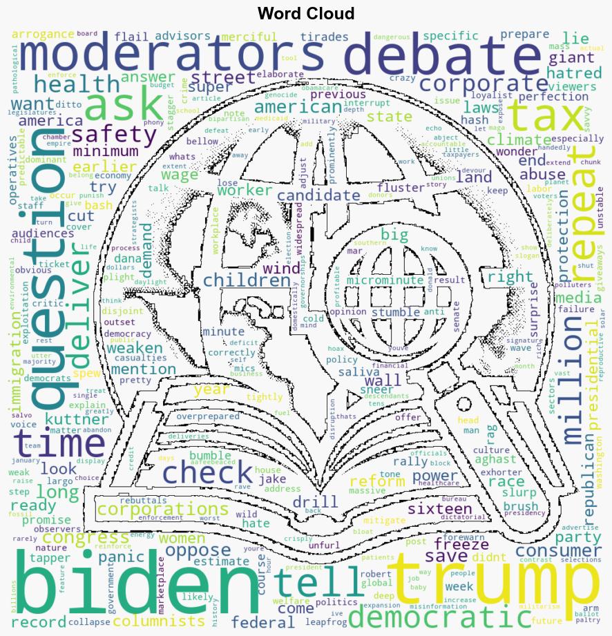 Biden Trump Debate Fiascos for Both Candidates - CounterPunch - Image 1