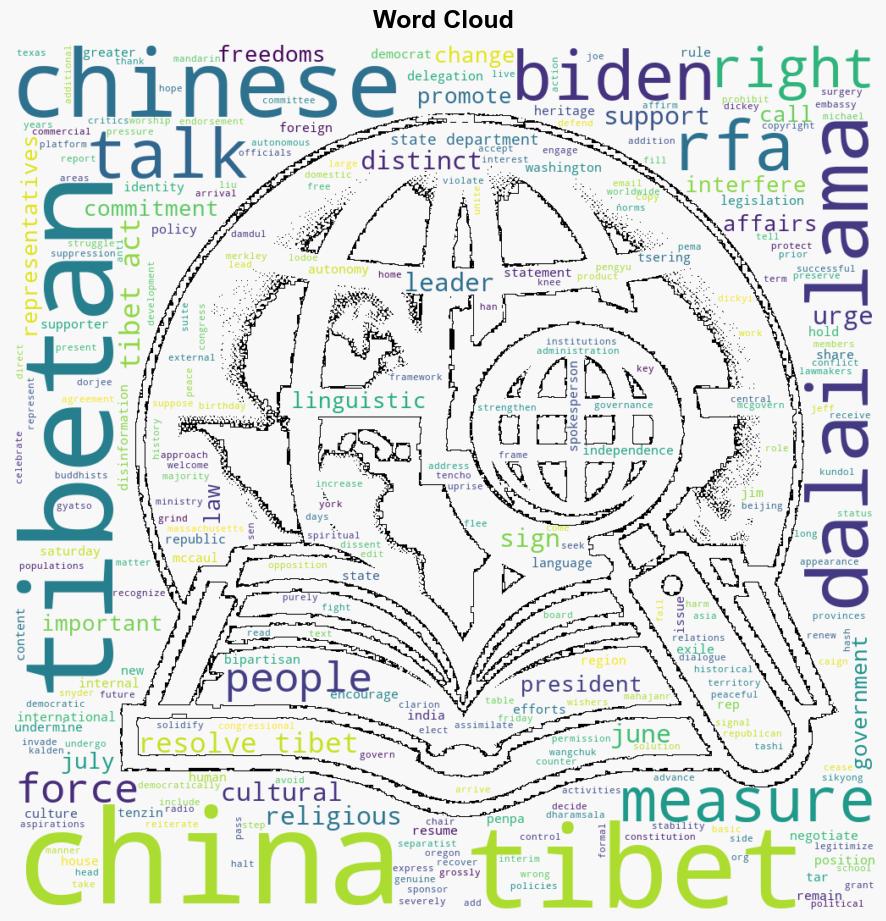 Biden signs bill urging China to resume talks over Tibet - Globalsecurity.org - Image 1