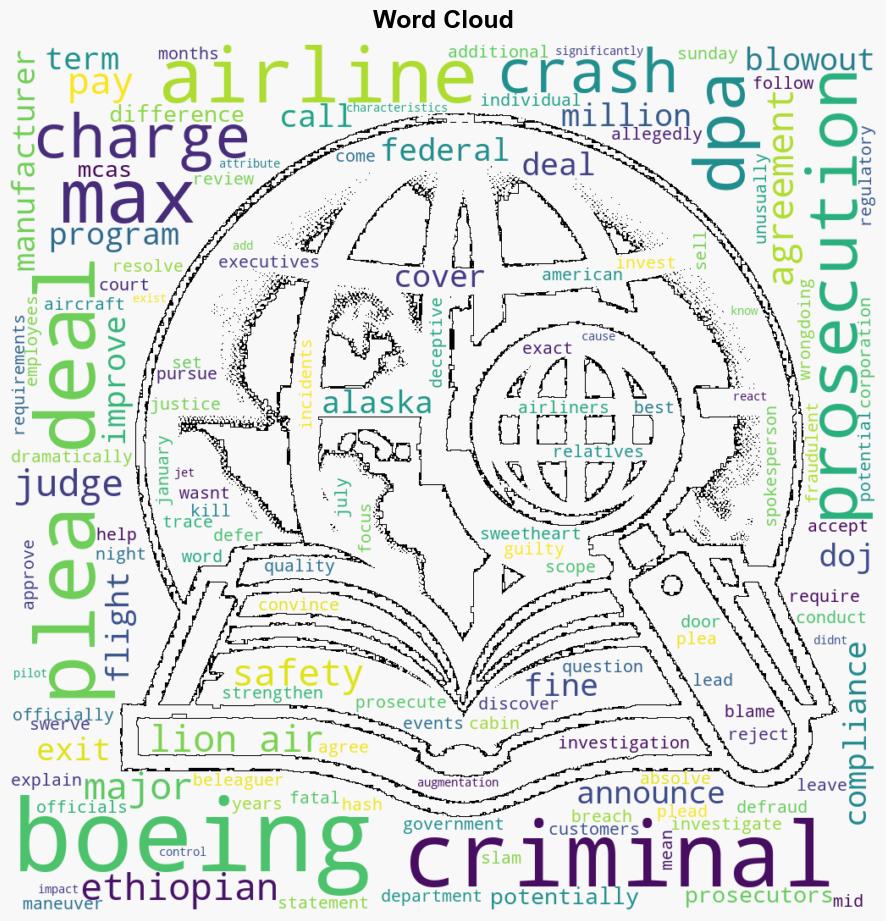 Boeing Pleads Guilty to Fraud And Will Pay 243 Million Fine to Avoid Criminal Trial in Deal With DOJ - Paddle Your Own Kanoo - Image 1