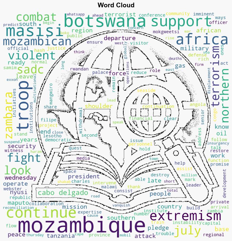 Botswana pledges continued support for Mozambique after regional troops leave - Globalsecurity.org - Image 1