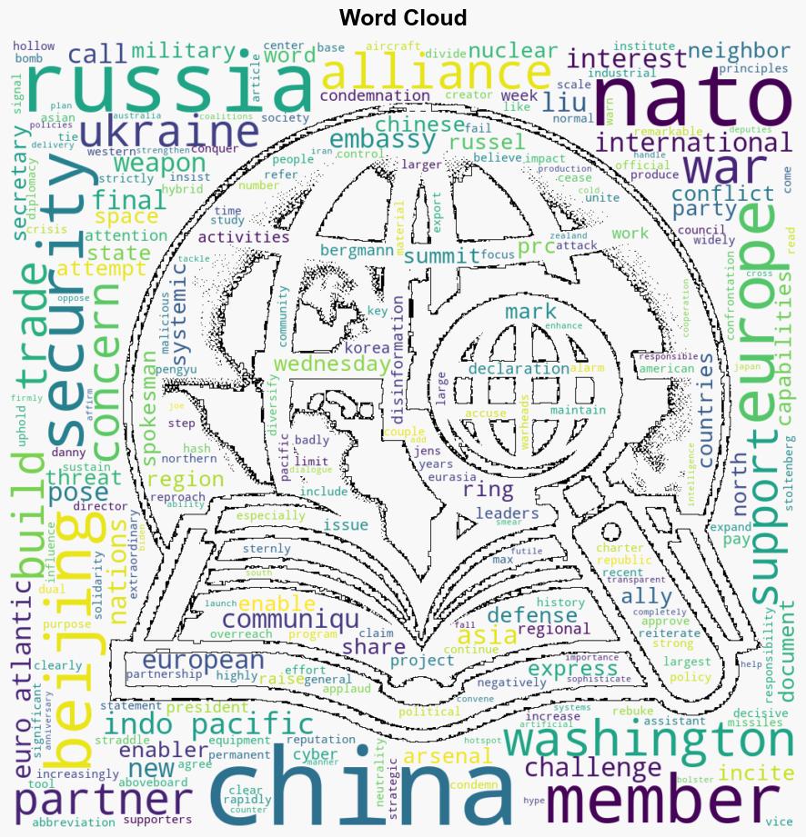 China Is Decisive Enabler of Russias War Against Ukraine NATO Says - Associated Press - Image 1