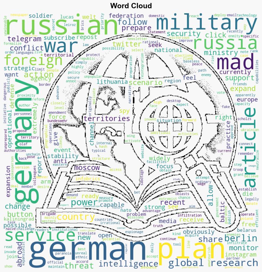 Dangerous Crossroads Germany Expanding Intelligence Services Amid Its Preparation for War with Russia - Globalresearch.ca - Image 1